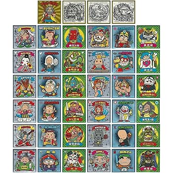 【中古】鮟鱇 ビックリマンチョコ ビックリマン謂われ因縁 1弾 全40種コンプ