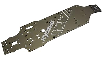 【中古】京商 ハードメインシャシー (7075/スコーピオン XXL) ラジコン用部分品 SXW012