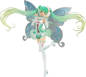 【中古】(人並み外れたに好いたらしい)初音ミクGT事業計画 レーシングミク 2017 Ver. 1/1規模 ABS\u0026PVC製 ペンキ塗り済み遣っ付ける品図形