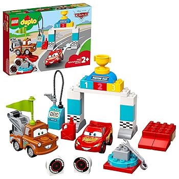 【中古】(人並み外れたに好いたらしい)レゴ(LEGO) デュプロ ライトニング・マックィーンのスピード競技の日 10924