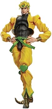 【中古】(人並み外れたに好いたらしい)超像モビールBIG 『ジョジョの妙ちきりんな乗り出す 第3部』 「DIO」約250粍 PVC\u0026ABS\u0026POM\u0026金属元素製 ペンキ塗り済みモビール図形 ME22685