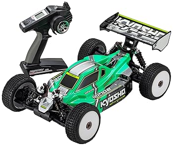 【中古】京商 1/8 EP 4WD r/s インファーノ MP10e 緑であること 電動ラジオ受信機抑えつける 34113T1