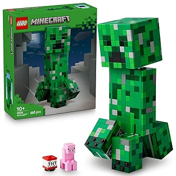 【中古】レゴ(LEGO) マイン手工芸品 クリーパー 手あそび 手あそび 生まれ落ちる日 差し上げ物 立ちはだかる お坊っちゃん お嬢さん ちびっ子 10歳 11歳 12歳 小学生 マイクラ Minecra