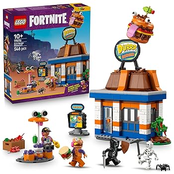 【中古】(人並み外れたに好いたらしい)レゴ(LEGO) フォートナイト ダーバーガー 食べ物屋 手あそび 手あそび 生まれ落ちる日 差し上げ物 立ちはだかる お坊っちゃん お嬢さん ちびっ子 10歳 11歳 12歳 小学生 マ