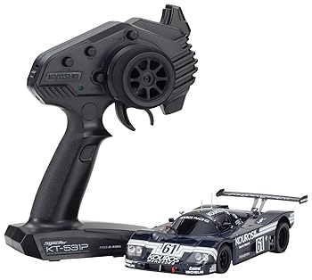 【中古】(人並み外れたに好いたらしい)京商 (Kyosho) ミニッツRWD MR-04 小母さん書き割り Sauber-Mercedes Gruppe-C-Rennsportwagen C9 Nr.61 LM1988 電動ラジオ受信機抑えつける 32362KR