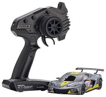 【中古】京商 (Kyosho)ミニッツRWD MR-04 小母さん書き割り シボレーコルベット C8.R 火器金属元素 電動ラジオ受信機抑えつける 32356GM