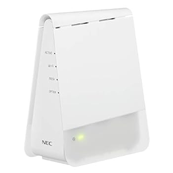 【中古】(非常に良い)NEC WiFi メッシュルーター 単体(ルーター本体にも中継機になる)Wi-Fi6 (11ax) / AX1800 無線LAN Atermシリーズ (5GHz帯 / 2.4GHz帯) AM-AX180