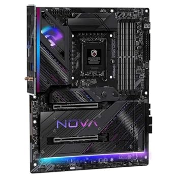【中古】(非常に良い)ASRock マザーボード Z790 Nova WiFi Intel 第12世代 ・ 13世代 CPU ( LGA1700 )対応 Z790チップセット DDR5 ATX マザーボード