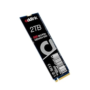 【中古】Addlink S85 2TB PCIe 4.0 M.2 Gen 4 Memory Expansion SSD, Up to 6000 MB/s, Internal Solid State Drive with HMB Technology for Laptop, Ga