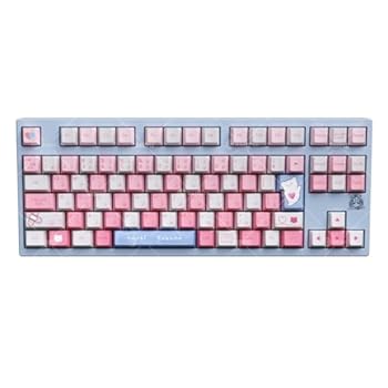 【中古】【結城さくな×AMICIS】ゲーミングキーボード 80HE 日本語配列 公式グッズ colleize 公式ライセンス