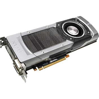 【中古】EVGA GeForce GTX TITAN 6GB GDDR5 384bit デュアルリンク DVI-I DVI-D HDMI/DP SLI Ready グラフィックスカード (06G-P4-2790-KR) グラフィック