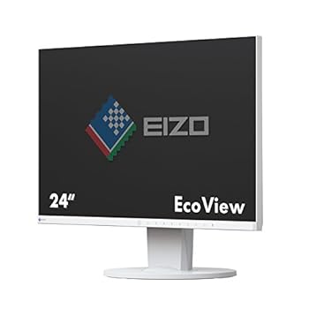 【中古】(非常に良い)EIZO FlexScan 23.8型 カラー液晶モニター EV2450-WT