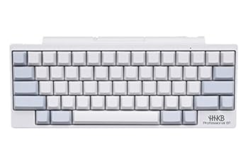 【中古】(非常に良い)PFU Happy Hacking Keyboard Professional BT 無刻印/白 PD-KB600WN