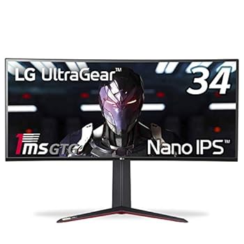 【中古】LG ゲーミングモニター ディスプレイ UltraGear 34GN850-B 34インチ/3440×1440 曲面ウルトラワイド/Nano IPS/144hz/1ms(GtoG)/FreeSync Premium|GoodLifeStore