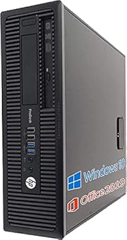 【中古】(非常に良い) HP デスクトップPC 600G1/800G1/MS Office 2019/Win 10/Core i5-4570/HDMI/WIFI/DVD-RW/メモリ:16GB SSD:256GB/Zeroセキュリティーソフト搭載 34,385円