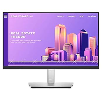 【中古】Dell Technologies P2222H プロフェッショナルシリーズ 21.5インチワイドモニタ/1920×1080/HDMI、VGA、DisplayPort/ブラック（スタンド一部：シ