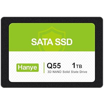 【中古】Hanye 1TB 内蔵型SSD 2.5インチ 7mm SATAIII 6Gb/s 550MB/s 3D NAND採用 アルミ製筐体  国内