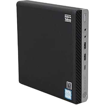 【中古】中古パソコン HP EliteDesk800 G3 DM Windows10 デスクトップ 極小  第6世代 Core i5 6600T 2.7(～最大3.5)GHz MEM:8GB SSD:256GB 光学ドライブ