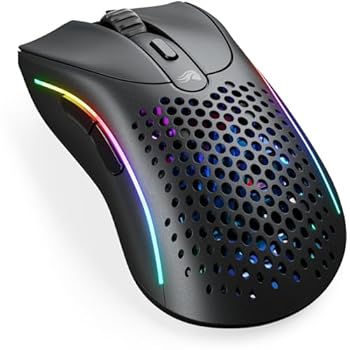【中古】Glorious Model D 2 Wireless Matte Black 有線・無線対応 ゲーミングマウス GLO-MS-DWV2-MB MS0719
