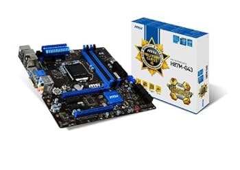 【中古】(非常に良い)MSI H87M-G43 マザーボード m-ATX 第4世代Coreプロセッサ(Haswell)対応  MB2007 H87M-G43