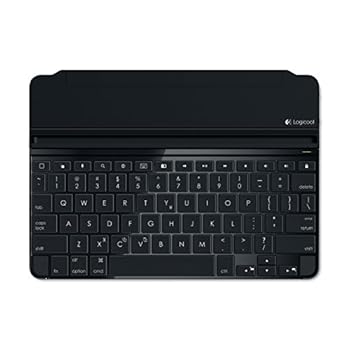 【中古】(非常に良い)LOGICOOL ウルトラスリム マグネットクリップ キーボードカバー for iPad Air 2 スペースグレー iK1061SG