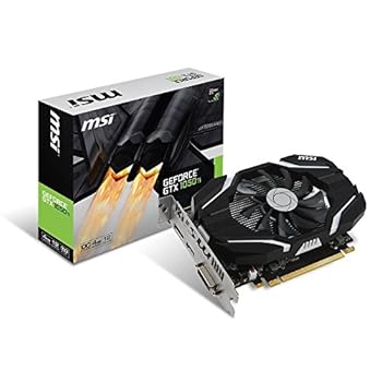 【中古】(非常に良い)MSI GeForce GTX 1050 Ti GPU搭載 グラフィックスカード OC版 GeForce GTX 1050 Ti 4G OC
