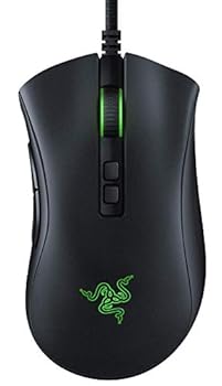 【中古】(非常に良い)Razer DeathAdder V2 ゲーミングマウス 右手エルゴノミック形状 Focus+センサー 20000DPI 軽量82g 光学スイッチ 8ボタン 柔らかい布巻ケーブル C