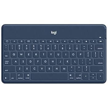 【中古】(非常に良い)ロジクール KEYS TO GO ワイヤレス Bluetooth キーボード iK1042CB US配列 薄型 6mm 軽量 180g ワイヤレスキーボード iPhone iPad Apple TV 充電