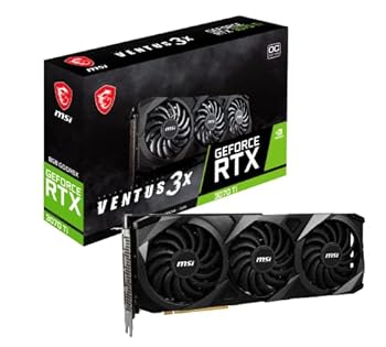 【中古】MSI GeForce RTX 3070 Ti VENTUS 3X 8G OC ゲーミング グラフィックスカード - 8GB GDDR6X 1800 MHz PCI Express Gen 4 256ビット 3x DP v 1.4a
