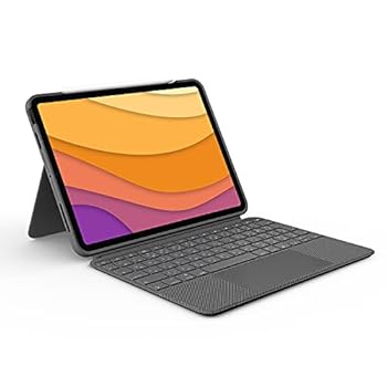 【中古】(非常に良い)ロジクール Logicool iPad Air 10.9インチ 第5世代 第4世代 対応 トラックパッド キーボード一体型ケース Combo Touch iK1095GRA 日本語キーボー