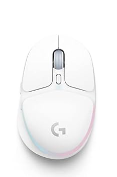 【中古】(非常に良い)Logicool G ゲーミングマウス G705 ワイヤレス マウス LIGHTSPEED Bluetooth 2種類無線接続に対応 LIGHTSYNC RGB 85g 軽量 PC windows mac ホワ