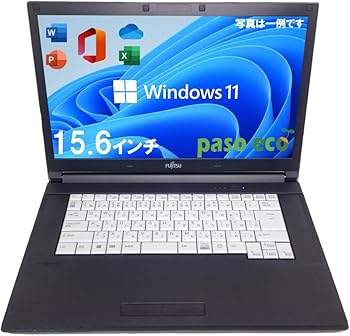 【中古】(非常に良い)ノートパソコン Core i3 第2-3世代 秒速起動15.6型大画面 DVD内蔵 Win11 富士通 東芝 NEC 中古ノートパソコン Office2019 アウトレット WIFI パ