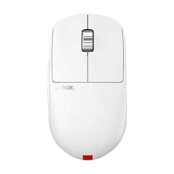 【中古】(非常に良い)Pulsar Gaming Gears X2H eS ワイヤレス ゲーミングマウス 超軽量 65グラム 左右対称 2.4Ghz 1ms 26000 DPI Optical Sensor PAW3395 国内正規品