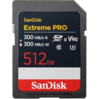 【中古】(非常に良い)【 サンディスク 正規品 】 SDカード 512GB SDXC Class10 UHS-II V90 読取最大300MB/s SanDisk Extreme PRO SDSDXDM-512G-GHJIN 新パッケージ|GoodLifeStore