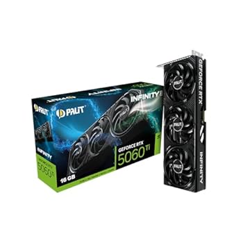【中古】Palit(パリット) GeForce RTX 5060 Ti Infinity 3 16GB / NE7506T019T1-GB2061S / グラフィックボード