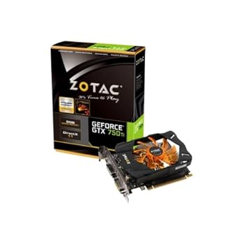 【中古】ZOTAC GeForce GTX 750 Ti 2GB グラフィックスボード  VD5281 ZTGTX750TI-2GD5R01