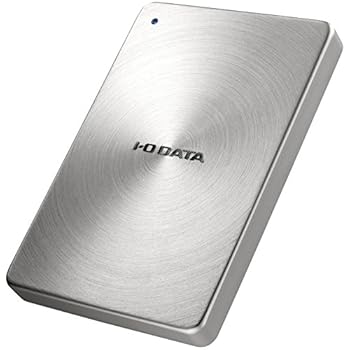 【中古】アイ・オー・データ I-O DATA ポータブルハードディスク「カクうす」 USB 3.0/2.0対応 1.0TB シルバー HDPX-UTA1.0S