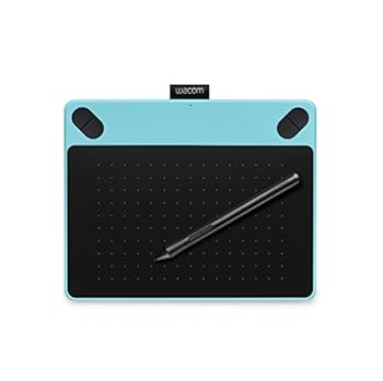 【中古】ワコム Intuos Draw【旧モデル】ペン入力専用 お絵描き入門モデル Sサイズ ミントブルー CTL-490/B0