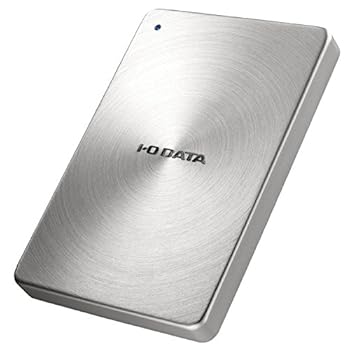 【中古】アイ・オー・データ I-O DATA HDD ポータブルハードディスク 1TB USB3.1Gen1/Type-C対応 全面アルミボディ mac Time Machine対応 日本製 HDPX-UT