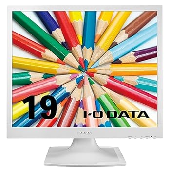 【中古】(非常に良い)I-O DATA 19型スクエア液晶ディスプレイ ホワイト LCD-AD192SEDSW