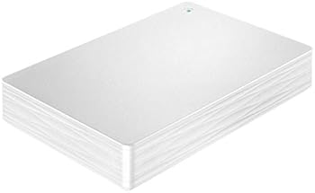 【中古】I-O DATA USB 3.1 Gen 1/2.0対応 ポータブルハードディスク 「カクうす Lite」 ホワイト 2TB HDPH-UT2DWR｜GoodLifeStore