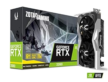 【中古】(非常に良い)ZOTAC(ゾタック) Gaming GeForce RTX 2060 ツインファン 6GB GDDR6 192ビット ゲーミンググラフィックスカード 超コンパクト IceStorm 2.0 ZT-T2