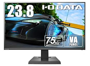 【中古】(非常に良い)I-O DATA ゲーミングモニター 23.8型 75Hz 4ms(GTG) VAパネル フレームレス PS4 HDMI&times;2 DP&times;1 LCD-DF241SXVB｜GoodLifeStore