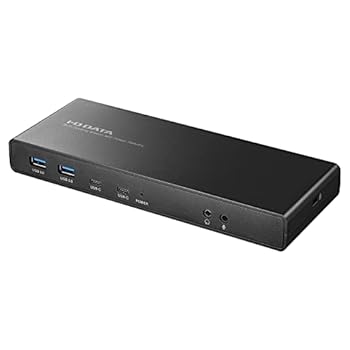 【中古】アイ・オー・データ IODATA USB A Type-C両対応 ドッキングステーション HDMI DisplayPort 4K対応 60fps USB Power Delivery対応 日本メーカー U