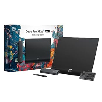 【中古】XPPen ペンタブ X3 Proペン ペンタブレット 16Kレベル筆圧検知 15x9インチ 左手デバイス ワイヤレス接続お絵かきソフト付 Android Windows macOS