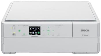 【中古】(非常に良い)EPSON Colorio インクジェット複合機 EP-804AW 有線・無線LAN標準対応 スマートフォンプリント対応 先読みガイド\u0026カンタンLEDナビ搭載 6色染料イ