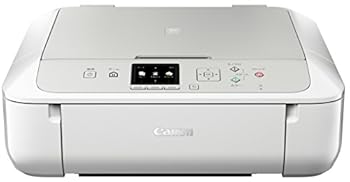 【中古】Canon キヤノン インクジェット複合機 PIXUSMG5730WH ホワイト