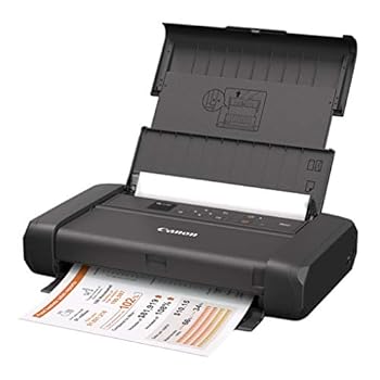 【中古】キヤノン Canon カラー A4モバイルプリンター TR153 (コンパクト/無線LAN搭載/5色ハイブリッドインク) テレワーク向け