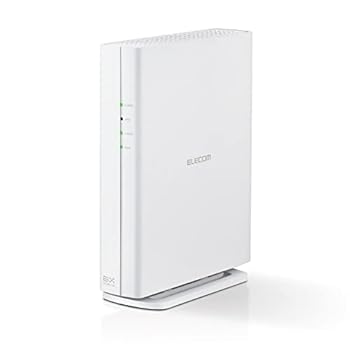 【中古】(非常に良い)エレコム Wifi 無線LAN 中継機 Wi-Fi6対応 11ax/ac/n/a/g/b 2402+574Mbps [離れ家モード/有線LANポート搭載/イーサネットコンバーター/ビームフ