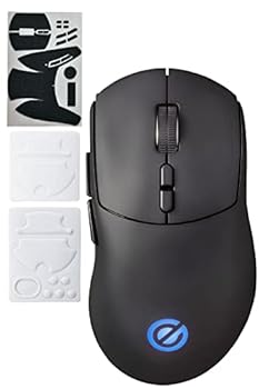 【中古】(非常に良い)エレコム ゲーミングマウス ワイヤレス 無線2.4GHz/有線両対応 V custom VM600PE 充電式 8ボタン DPI26000 650IPS 50G 距離センサー搭載 75g グ